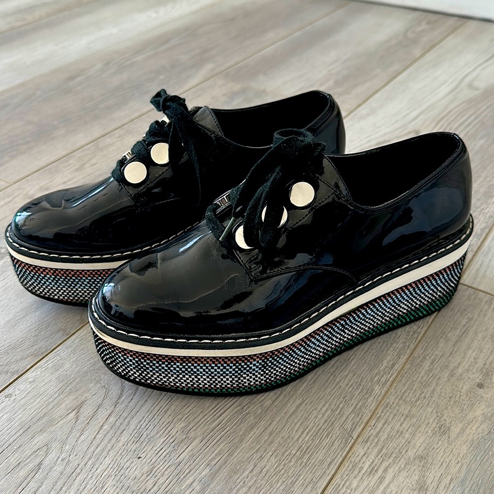 Zara Platform Oxfords